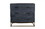 The Urban Port UPT-237995 30 Inches 3 Drawer Mango Wood Storage Chest with Tubular Metal Base, Gray