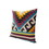 The Urban Port UPT-268960 24 x 24 Square Cotton Accent Throw Pillow, Geometric Aztec Tribal Pattern, Multicolor