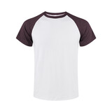 TOPTIE Men's Short Sleeve Baseball T-shirt, Quick Dry Fit Raglan Tee