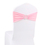 ASPIRE 10 PACK Wedding Chair Sashes, Champagne Stretch Cover Bands, Spandex Slider Sashes Bows for Party Decoration