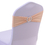 ASPIRE 10 PACK Wedding Chair Sashes, Champagne Stretch Cover Bands, Spandex Slider Sashes Bows for Party Decoration