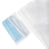 Aspire Plastic Mask Organizer Clips, Portable Storage Folders 3 1/4 x 2 Inches