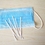 Aspire 1000 Pieces Nose Bridge Clip Bendable Plastic Twist Ties for Handmade Mask DIY Crafts 4in
