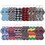 TOPTIE 24 Pcs Neoprene Lipstick Holder Keychain, Lip Balm Holder Keychain Stripe Pattern