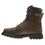 CAT P89785 Men's Dark Brown Salvo 8" Waterproof Steel Toe Work Boot