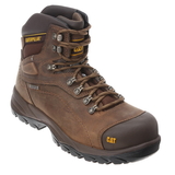 Cat Footwear P89940 Men's Dark Beige Diagnostic Hi Waterproof Steel Toe Work Boot
