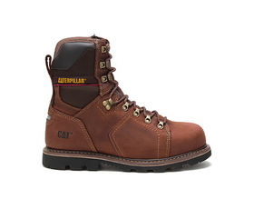 CAT P90979 Men's Alaska 2.0 8&quot; Waterproof Thinsulate&trade; Steel Toe Work Boot, Walnut