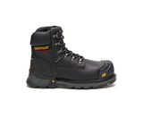 Cat Footwear P90992 Men's Excavator XL 6" Waterproof Composite Toe Work Boot, Black