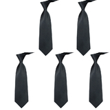 TopTie Mens Formal Tie Wholesale, Wedding Neckties Solid Color, 3.75