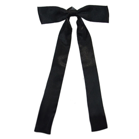 TOPTIE String Bow Tie Wholesale, Black Satin Western Bowtie Bulk Sale