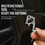 GOGO Keychain Multi-Tool Wrench High-Strength Steel Portable EDC Gadget for Outdoor Camping Hiking Daily Use
