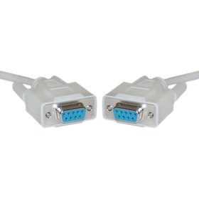 CableWholesale 10D1-03406 DB9 Female Serial Cable, DB9 Female, UL rated, 9 Conductor, 1:1, 6 foot