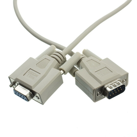 Null Modem Cable 10D1-20410 CableWholesale 10-Feet DB9 Female/DB9 Female 8C