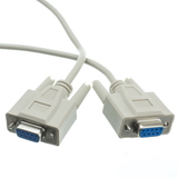 CableWholesale 10D1-20406 Null Modem Cable, DB9 Female, UL rated, 8 Conductor, 6 foot