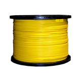 CableWholesale 10F2-024NH 24 Strand Indoor Distribution Fiber Optic Cable, OS2 9/125 Singlemode, Yellow, Riser Rated, Spool, 1000 foot