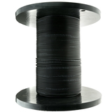 CableWholesale 10F3-002NH 2 Fiber Indoor/Outdoor Fiber Optic Cable, Singlemode, 9/125, Black, Riser Rated, Spool, 1000 foot