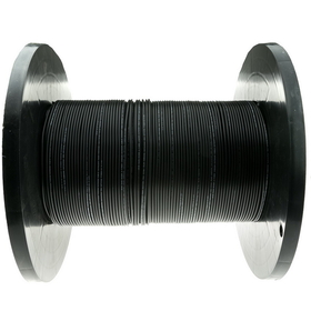 CableWholesale 10F3-202NH 2 Fiber Indoor/Outdoor Fiber Optic Cable, Multimode, 62.5/125, Black, Riser Rated, Spool, 1000 foot