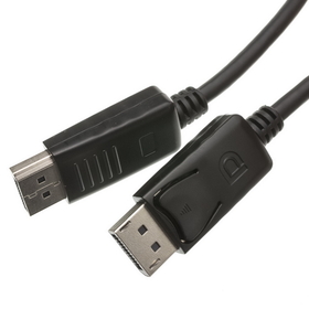 CableWholesale 10H1-60106 DisplayPort 1.2 Video Cable, DisplayPort Male, 6 foot