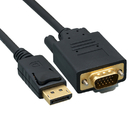 CableWholesale 10H1-65103 DisplayPort to VGA Video cable, DisplayPort Male to VGA Male, 3 foot
