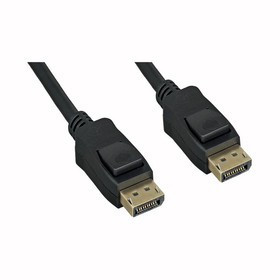 CableWholesale 10H1-70103 DisplayPort v1.4 Video Cable, 32.4 Gbit/s Data Rate, 8k@60Hz / 4k@120Hz, DisplayPort Male, 3 foot