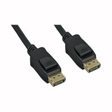 CableWholesale 10H1-70110 DisplayPort v1.4 Video Cable, 32.4 Gbit/s Data Rate, 8k@60Hz / 4k@120Hz, DisplayPort Male, 10 foot