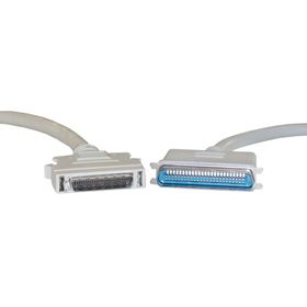 CableWholesale 10P1-01106 SCSI II cable, HPDB50 (Half Pitch DB50) Male to Centronics 50 (CN50) Male, 25 Twisted Pairs, 6 foot
