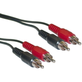 CableWholesale 10R1-02112 RCA Stereo Audio Cable, Dual RCA Male, 2 channel (Right and Left), 12 foot
