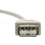 CableWholesale 10U2-02101E USB 2.0 Extension Cable, Type A Male to Type A Female, 1 foot