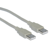 CableWholesale 10U2-02103 USB 2.0 Type A Male to Type A Male Cable, 3 foot