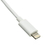 CableWholesale 10U2-05101.5WH Apple Lightning Authorized White iPhone, iPad, iPod USB Charge and Sync Cable, 1.5 foot