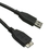 CableWholesale 10U3-03110BK Micro USB 3.0 Cable, Black, Type A Male to Micro-B Male, 10 foot