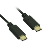 CableWholesale 10U3-31100.5 USB-C Cable, USB 3.2 Gen 2x1 Type C Male to Type C Male - 10Gbit - 0.5 meter (1.64ft)