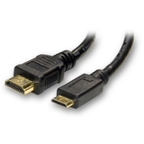 CableWholesale 10V3-43115 Mini HDMI Cable, High Speed with Ethernet, HDMI Male to Mini HDMI Male (Type C) for Camera and Tablet, 15 foot