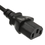 CableWholesale 10W1-01201.5 Computer / Monitor Power Cord, Black, NEMA 5-15P to C13, 10 Amp, 1.5 foot