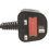 CableWholesale 10W1-12206 England / UK Computer/Monitor Power Cord with Fuse, BS 1363 to C13, VDE Approved, 6 foot
