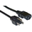 CableWholesale 10W1-51212 Shielded Computer/Monitor Power Cord, Black, NEMA 5-15P to C13, 10 10 Amp, 12 foot
