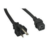 CableWholesale 10W3-42510 Black NEMA 6-20P TO IEC-60320-C19, 12/3, 20 Amp, UL Listed, SJT, 10 foot