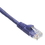 CableWholesale 10X6-04100.5 Cat5e Purple Ethernet Patch Cable, Snagless/Molded Boot, 6 inch