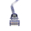CableWholesale 10X6-04100.5 Cat5e Purple Ethernet Patch Cable, Snagless/Molded Boot, 6 inch