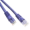 CableWholesale 10X6-04103 Cat5e Purple Ethernet Patch Cable, Snagless/Molded Boot, 3 foot