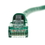 CableWholesale 10X6-05101 Cat5e Green Ethernet Patch Cable, Snagless/Molded Boot, 1 foot
