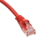 CableWholesale 10X6-07101.5 Cat5e Red Ethernet Patch Cable, Snagless/Molded Boot, 1.5 foot