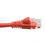 CableWholesale 10X6-07102 Cat5e Red Ethernet Patch Cable, Snagless/Molded Boot, 2 foot