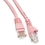 CableWholesale 10X6-07225 Cat5e Pink Ethernet Patch Cable, Snagless/Molded Boot, 25 foot