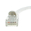 CableWholesale 10X6-09101 Cat5e White Ethernet Patch Cable, Snagless/Molded Boot, 1 foot