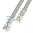 CableWholesale 10X6-12107 Cat5e Gray Ethernet Patch Cable, Bootless, 7 foot