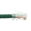 CableWholesale 10X6-15107 Cat5e Green Ethernet Patch Cable, Bootless, 7 foot