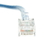 CableWholesale 10X6-16103 Cat5e Blue Ethernet Patch Cable, Bootless, 3 foot