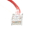 CableWholesale 10X6-17103 Cat5e Red Ethernet Patch Cable, Bootless, 3 foot