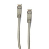 CableWholesale 10X6-52101 Shielded Cat5e Gray Ethernet Cable, Snagless/Molded Boot, 1 foot